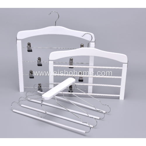 EISHO Wood Multilayer Towel Hanger